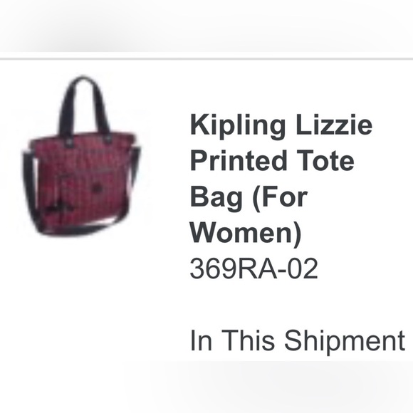 Kipling Lizzie GroovyLine 15" Laptop Tote Bag - Picture 3 of 9